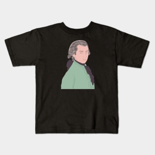 Wolfgang Amadeus Mozart - Portrait Kids T-Shirt